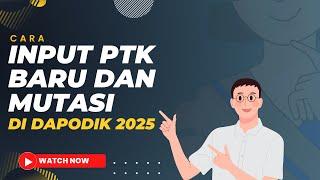 Terbaru Cara Tambah PTK Baru Di Dapodik 2025