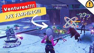 Fortnite STW - The Best Ventures farming AFK  method  ventures ultimate farming 