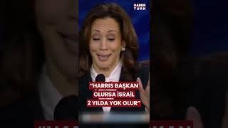 Harris - Trump düellosu Başkanlık münazarasında Gazzedeki ateşkes konuşuldu #shorts #debate #usa