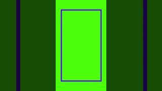 Free Neon Color Changing Box Frame Green Screen Background Overlay for Your Videos