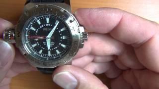 Wrist Watch Review Part 8 - Seiko Map Meter  Mile Marker Perpetual Calendar 200M - 8F56