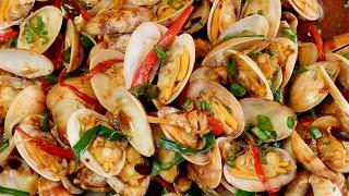 The Best Clams in Black Bean Sauce Recipe to Try 黑豆酱炒蛤蜊 Stir Fried Clam  Chinese Seafood