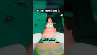 Patrick literally dies #spongebob #murkydivers #gaming