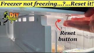 Freezer not freezing - Reset mother board GEWhirpoolLGSamsung