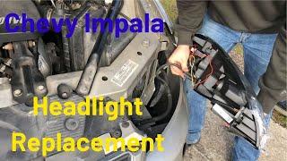 06 - 13 Chevy Impala Headlight Replacement