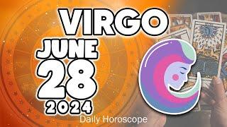 𝐕𝐢𝐫𝐠𝐨   𝐈𝐍𝐂𝐑𝐄𝐃𝐈𝐁𝐋𝐄 𝐎𝐏𝐏𝐎𝐑𝐓𝐔𝐍𝐈𝐓𝐘  𝐇𝐨𝐫𝐨𝐬𝐜𝐨𝐩𝐞 𝐟𝐨𝐫 𝐭𝐨𝐝𝐚𝐲 JUNE 28 𝟐𝟎𝟐𝟒 #horoscope #new #tarot #zodiac