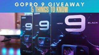 GoPro Hero 9 Giveaway and unboxing  Things you need to know