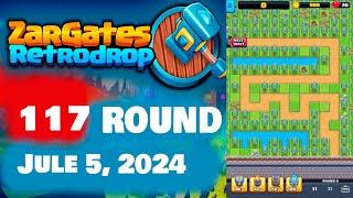 129000 coins - ZarGates RetroDrop  Jule 5 2024  Round 117  ГАЙД В ЗАРГЕЙТС 129000+