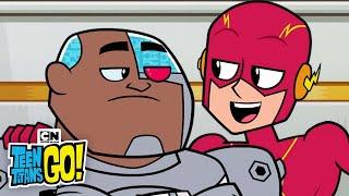 MASH-UP Titans VS The Justice League  Teen Titans GO  Cartoon Network