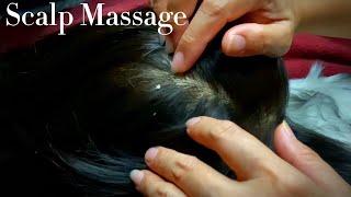 ASMR Scalp Massage With Dandruff Flakes Removal Tingly Sound Relaxation 