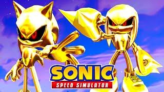 UNLOCKING FAKE GOLD SONIC & KNUCKLES in Sonic Speed Simulator