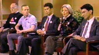 1990 Talk Show W ACT UP Larry Kramer Mark Harrington Peter Staley Ann Northrop Robert Garcia