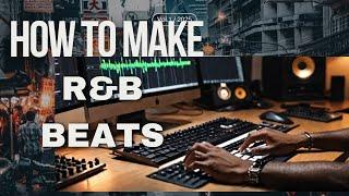 How To Make Slow Tempo R & B Beats  Melodies And Drumz with stock plugins