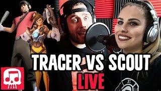 Tracer Vs Scout Rap LIVE JT Music feat. Andrea Storm Kaden