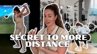 WOMENS GOLF THE SECRET TO MORE DISTANCE & CLUB HEAD SPEED  GOLFW.SMC