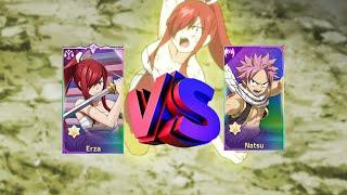 Erza vs Natsu - Whos better?  Mobile Legends Adventure