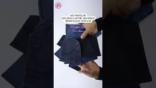 Kot pantolon cepleriyle bakın ne yaptım Süper organizer fikri #short #dhorts