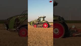 Ploughing with big tractor John deere  Fendt  Case #ikadanysuwanto