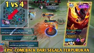 HARDGAME PARAH BERJUANG MATI MATIAN DI BASE DEMI MMR ALDOUS  ALDOUS BEST BUILD 2023 - MLBB