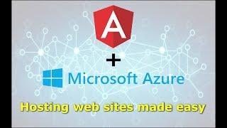 0023 -  Deploying and hosting an Angular application in Azure