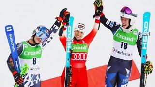 FIS Alpine Ski World Cup - Womens Giant Slalom  Run 2 - Soldeu AND - 2024