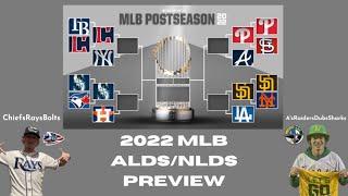 2022 MLB DIVISION SERIES PreviewPredictions with AsRaidersDubsSharks  Postseason