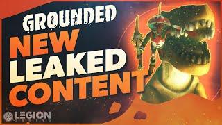 Huge Grounded Leak - New Enemies Items and Biome  August Update Secrets and Information