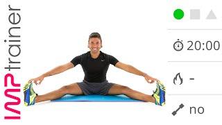 Esercizi Di Stretching Per Gambe Schiena e Bacino 20 minuti