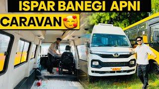 Caravan ke liye mini bus final kar di ye hoga apne naya house  Ajju0008