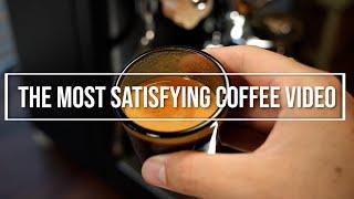 COFFEE ASMR - Satisfying Espresso Workflow