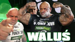 Strongman MMA fighter slaps TOO HARD  Best of Waluś