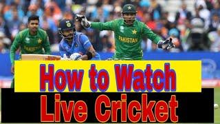 How to Watch live cricket in Andoride