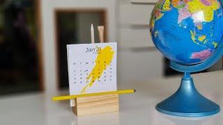 Plant Your Dates With Plantable Seed Paper Desktop Calendar