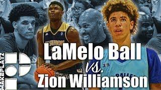 LaMelo Ball & Zion Williamson CRAZY PACKED Match-Up in Las Vegas LaMelo Drops 38 and Zion Drops 31