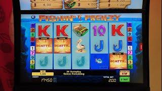 Eye of Horus & Fishin Frenzy. Ladbrokes Bookies Slots Machine. **Bonuses**