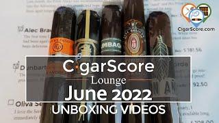 Unboxing CigarScore Lounge Adventure Club June 2022