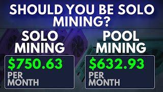 Should You Be Solo Mining Crypto?  Solo Mining vs Pool Mining