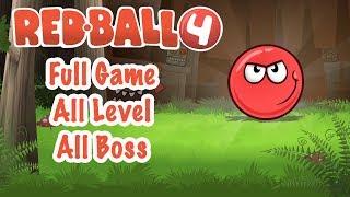 Red Ball 4 - All level - All Boss - Full Game