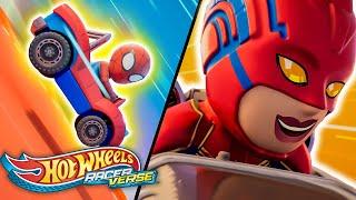 Marvel Cars Join the Hot Wheels RacerVerse + More Cartoon Videos for Kids