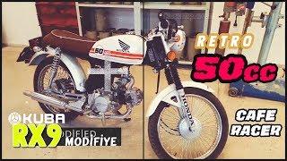 #50cc Kuba rx9 50cc modified #caferacer #retro