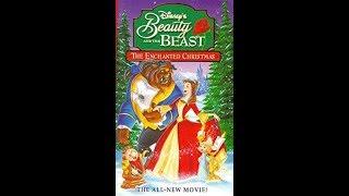 Closing to Beauty and the Beast The Enchanted Christmas 1997 VHS Version #1