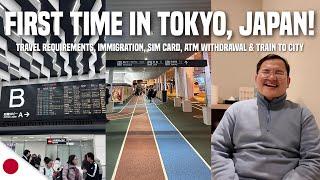 TOKYO VLOG • Travel Requirements Immigration Sim Card ATM & Train to City  Ivan de Guzman