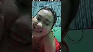 Bigo Live - Mặc Đầm Ngủ Không Mặc Quần Lót Lộ Hàng - Bưởi To Đùi Trắng - Mời Các Thánh Vào Soi