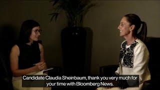 Mexico Candidate Sheinbaum on Trump Migration Peso