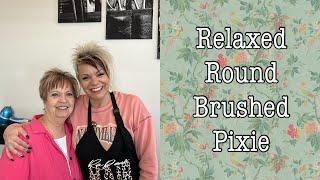 Unleash Your Inner Pixie Gorgeous Hairstyles For Women Over 60 With The Round Brush Secret