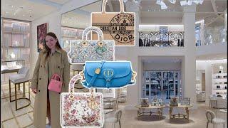 PARIS DIOR MONTAIGNE LUXURY SHOPPING VLOG - FULL STORE TOUR OF THE 1ST ORIGINAL DIOR STORE in PARIS