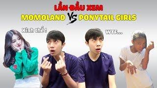 Cris Devil Gamer LẦN ĐẦU XEM MOMOLAND VS PONYTAIL GIRLS  CrisDevilGamer Reaction