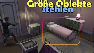 Sims 4 - größere Objekte stehlen OHNE MODS