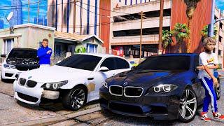 ОПЕРСКАЯ ЕЗДА В GTA 5 - УСТРОИЛИ ШАШКИ В ГОРОДЕ НА ТРЕХ BMW M5 НАВЕЛИ СУЕТУ НА БМВ ВОТЕР