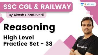 High Level Practice Set - 38  Reasoning  SSC CGLRailway Exams  wifistudy  Akash Chaturvedi